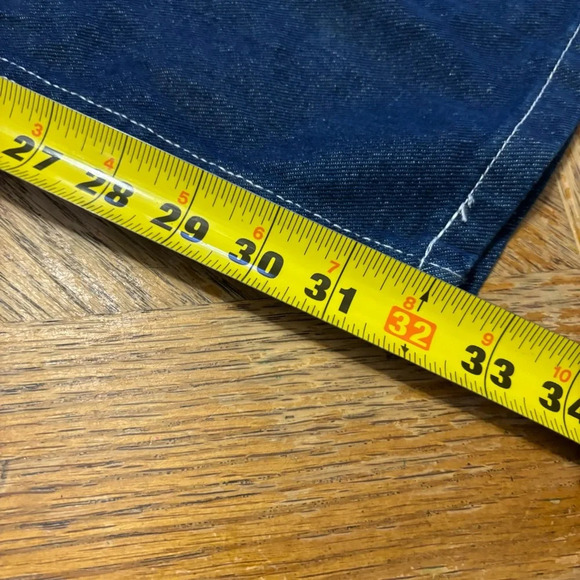 NWT Dickies Durable Bib Overalls Denim Jean Indigo Blue Men's XL R Workwear - Picture 7 of 9